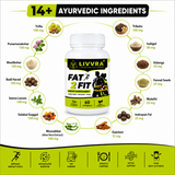 LIVVRA Fat 2 Fit Capsule | Ayurvedic Formula to Manage Weight Naturally 3