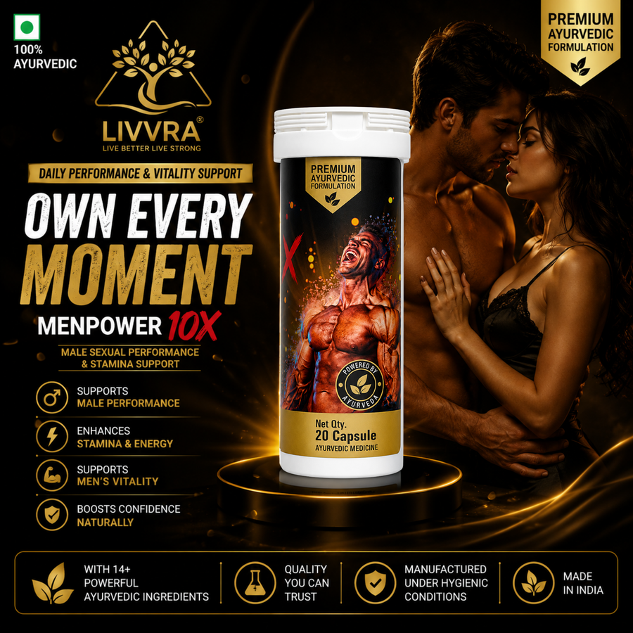 livvra-menpower-10x-ayurvedic-mens-vitality-capsules