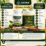 LIVVRA Fat 2 Fit + Detox+ Wellness Combo 5