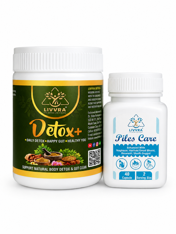 Livvra Piles and Fistula Care Combo