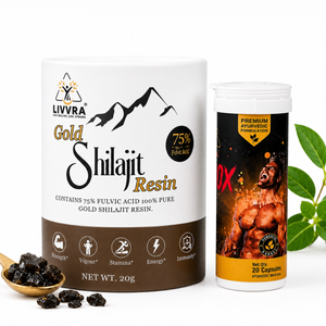 LIVVRA Male Vitality & Testosterone Booster Combo