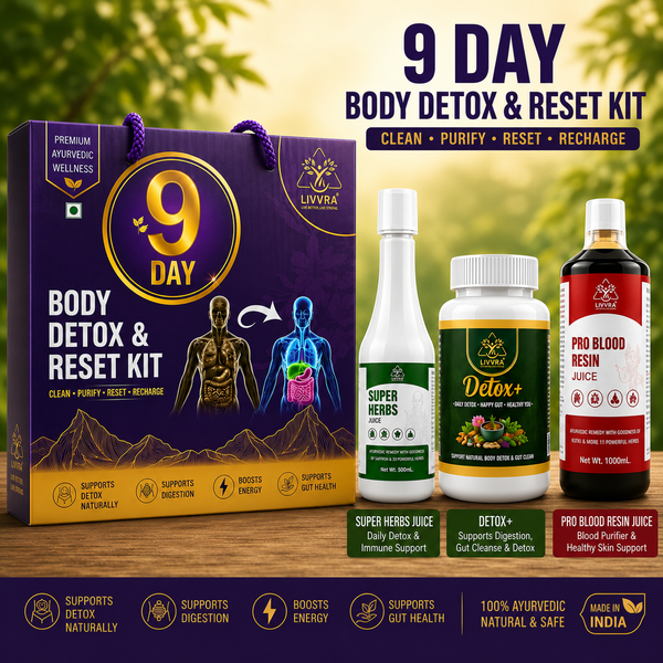 LIVVRA 9 Day Body Detox & Reset Kit