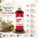 LIVVRA Pro Blod Resin Juice – Kutki Ayurvedic Wellness Drink (1000ml) 4
