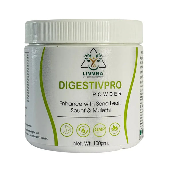 LIVVRA DigestivPro Powder — Gut Cleanse & Digestion (100g)