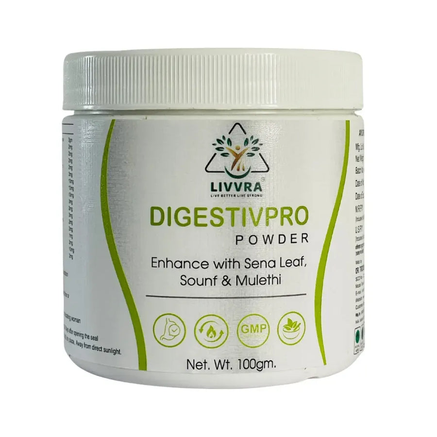 LIVVRA DigestivPro Powder — Gut Cleanse & Digestion (100g)