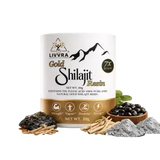 LIVVRA Gold Shilajit Resin – 75% Fulvic Acid | With Swarn Bhasma (20g) 1
