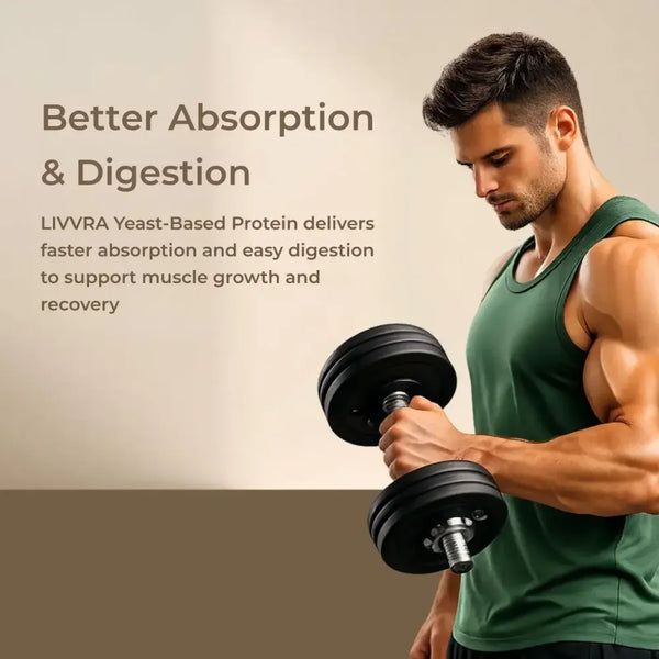 LIVVRA Yeast-Based Protein – Cold Coffee Flavour (1kg)
