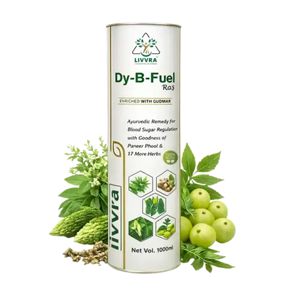 LIVVRA Dy-B-Fuel Ras – Ayurvedic Blood Sugar Support Syrup (1000ml)