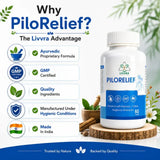 LIVVRA Piles Care Capsules — Piles & Fistula Relief (40 Capsules) 9