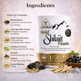 LIVVRA Gold Shilajit Resin – 75% Fulvic Acid | With Swarn Bhasma (20g) 8