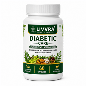 LIVVRA Diabetic Care Capsules | Ayurvedic Wellness Supplement
